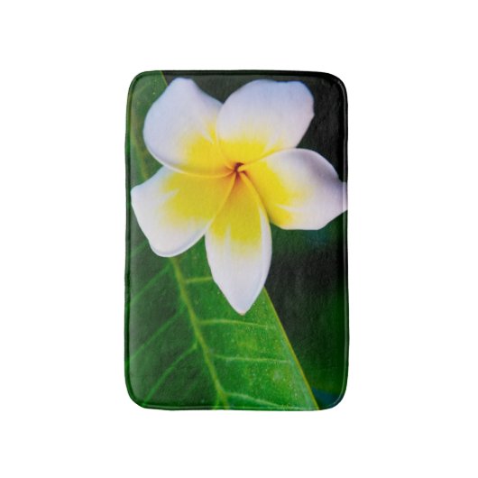 Plumeria Badematte (Vorderseite Vertikal)