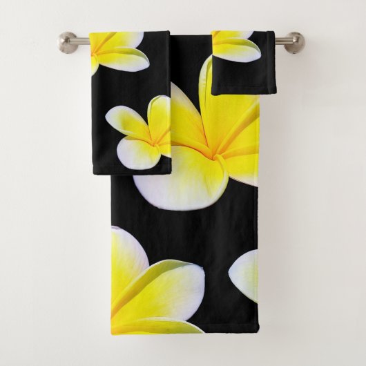 Plumeria Bath Handtuch Set (Insitu)