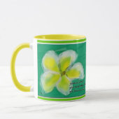 Plumeria-Baumhaiku-Tasse Tasse (Links)