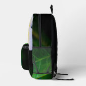 Plumeria Bedruckter Rucksack (Rechts)