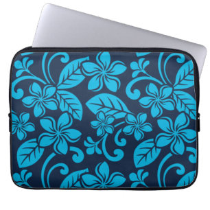 PLUMERIA (Blau x 2) Laptopschutzhülle