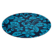 ?PLUMERIA (Blau x 2) Schneidebrett (Ecke)