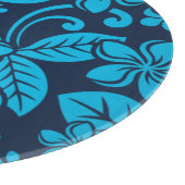 ?PLUMERIA (Blau x 2) Schneidebrett (Ecke)