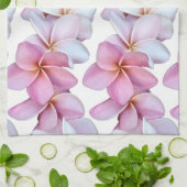 Plumeria Blooms Küchentücher (Gefaltet)