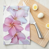 Plumeria Blooms Küchentücher (Viertel Falte)