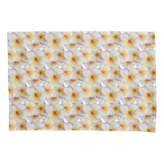Plumeria Blooms Pillowcase Kissenbezug (Vorderseite)