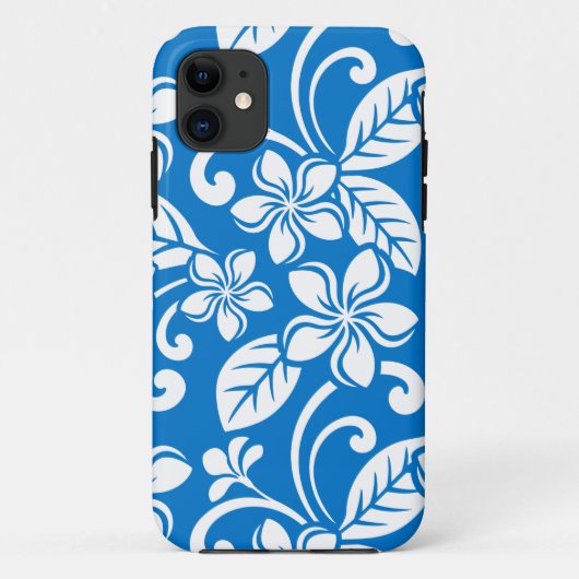PLUMERIA (BLUE SKY) Case-Mate iPhone HÜLLE (Rückseite)