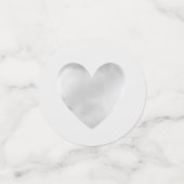 Plumeria Blume & 25. Hochzeitstag Konfetti (Klein Vorderseite)