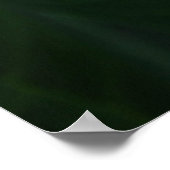 Plumeria Blume auf Leinwand! Poster (Ecke)