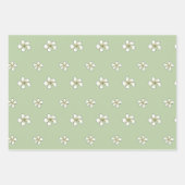 Plumeria-Blume Geschenkpapier Set (Vorderseite 2)