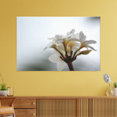 Plumeria Blume Hawaii Leinwanddruck (Insitu (Wohnzimmer))