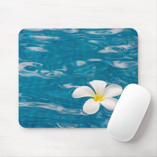 Plumeria Blume Mouse Pad Mousepad (Mit Mouse)