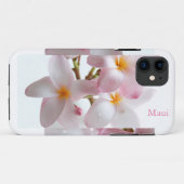 Plumeria-Blumen Maui Hawaii Case-Mate iPhone Hülle (Rückseite (Horizontal))