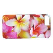 Plumeria-Blumenhawaiischer Frangipani mit Blumen Case-Mate iPhone Hülle (Rückseite (Horizontal))
