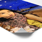 Plumeria Breeze auf Waikiki Poster (Ecke)