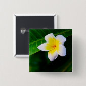 Plumeria Button (Vorne & Hinten)