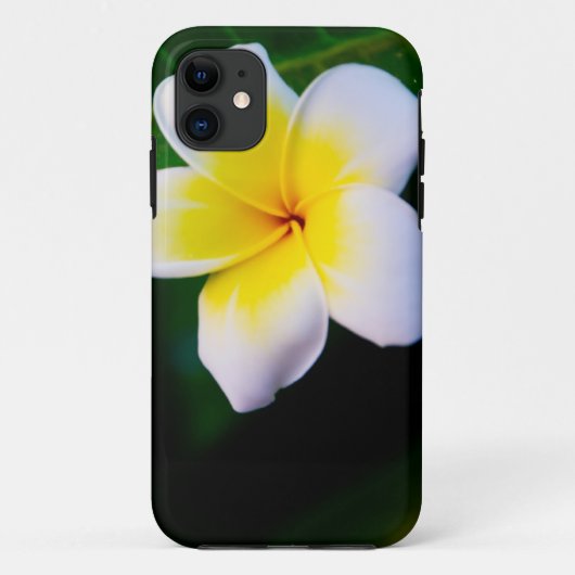 Plumeria Case-Mate iPhone Hülle (Rückseite)