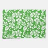 PLUMERIA (CITRUS GRÜNE) GESCHIRRTUCH (Horizontal)