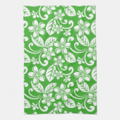 PLUMERIA (CITRUS GRÜNE) GESCHIRRTUCH (Vertikal)