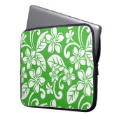 PLUMERIA (CITRUS GRÜNE) LAPTOPSCHUTZHÜLLE (Vorderseite Links)