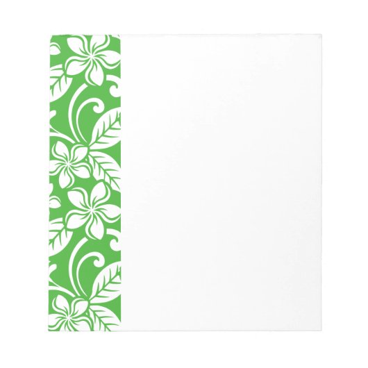 PLUMERIA (CITRUS GRÜNE) NOTIZBLOCK (Vorderseite)