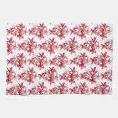 Plumeria Collage Kitchen Towel Geschirrtuch (Horizontal)