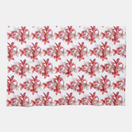 Plumeria Collage Kitchen Towel Geschirrtuch