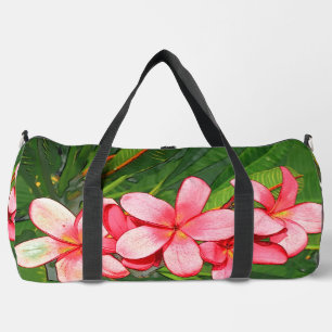 Plumeria Duffle Bag