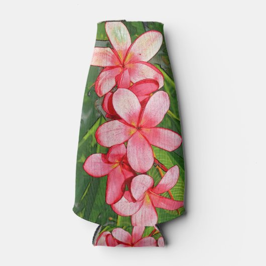 Plumeria Flaschenkühler (Vorderseite)