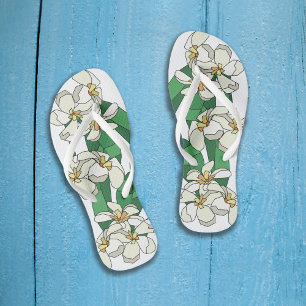 Plumeria Flip Flops Badesandalen