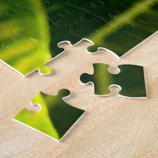 Plumeria Flower mit Blätter Puzzle (Seite)