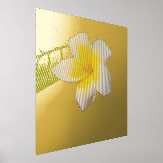 Plumeria Foliendrucke (Ablage )