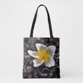 Plumeria Frangipani Hawaii Blume Tasche (Vorderseite)