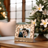 Plumeria Geätzte Rahmen