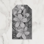 Plumeria Geschenkanhänger (Rückseite)