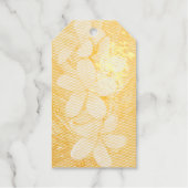 Plumeria Geschenkanhänger (Vorderseite)