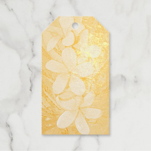 Plumeria Geschenkanhänger (Vorderseite)