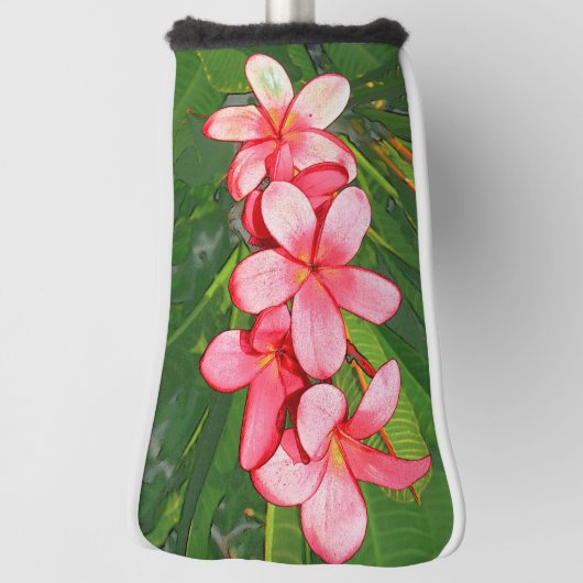 Plumeria Golf Headcover (Rotieren 90)