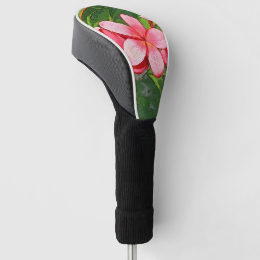 Plumeria Golf Headcover (angewinkelt)
