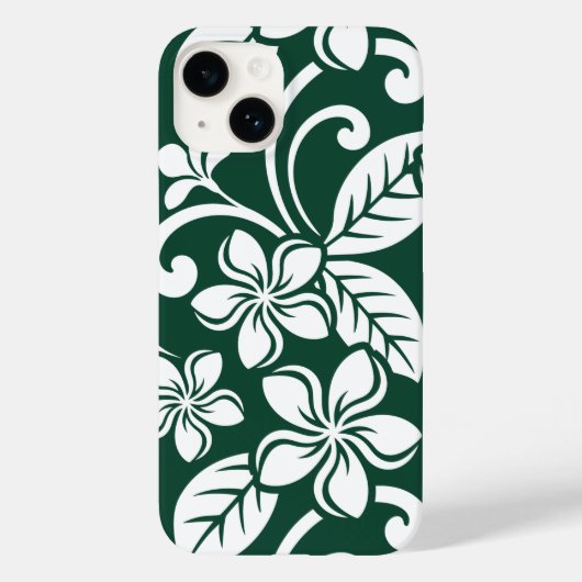 PLUMERIA (GRÜNE WALD) Case-Mate iPhone HÜLLE (Rückseite)