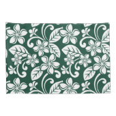 PLUMERIA (GRÜNE WALD) KISSENBEZUG (Rückseite-Rechts)