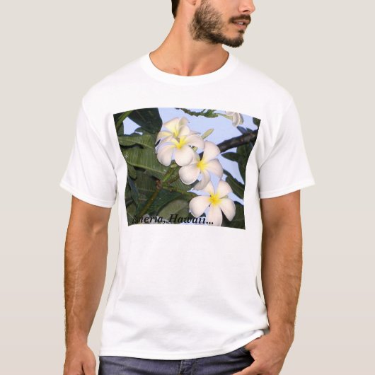 Plumeria, Hawaii T-Shirt (Vorderseite)