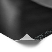 Plumeria in Bloom Poster (Ecke)