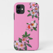 Plumeria iPhone Case (Rückseite)