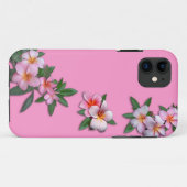 Plumeria iPhone Case (Rückseite (Horizontal))