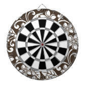 PLUMERIA (KAFFEE BROWN) DARTSCHEIBE (vorne)