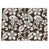 PLUMERIA (KAFFEE BROWN) GROßE GESCHENKTÜTE (Vorderseite)