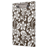 PLUMERIA (KAFFEE BROWN) KLEMMBRETT (Links)