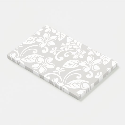 PLUMERIA (KAFFEE BROWN) POST-IT KLEBEZETTEL (angewinkelt)