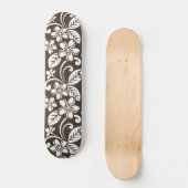 PLUMERIA (KAFFEE BROWN) SKATEBOARD (Vorderseite)